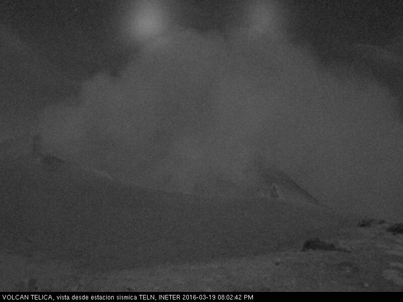 Reportan explosión en Volcán Telica